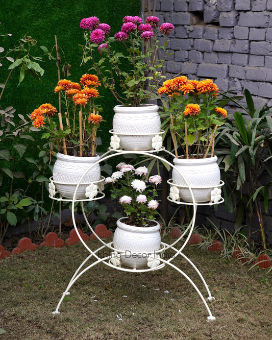 Majestic Circle Four Pot Planter